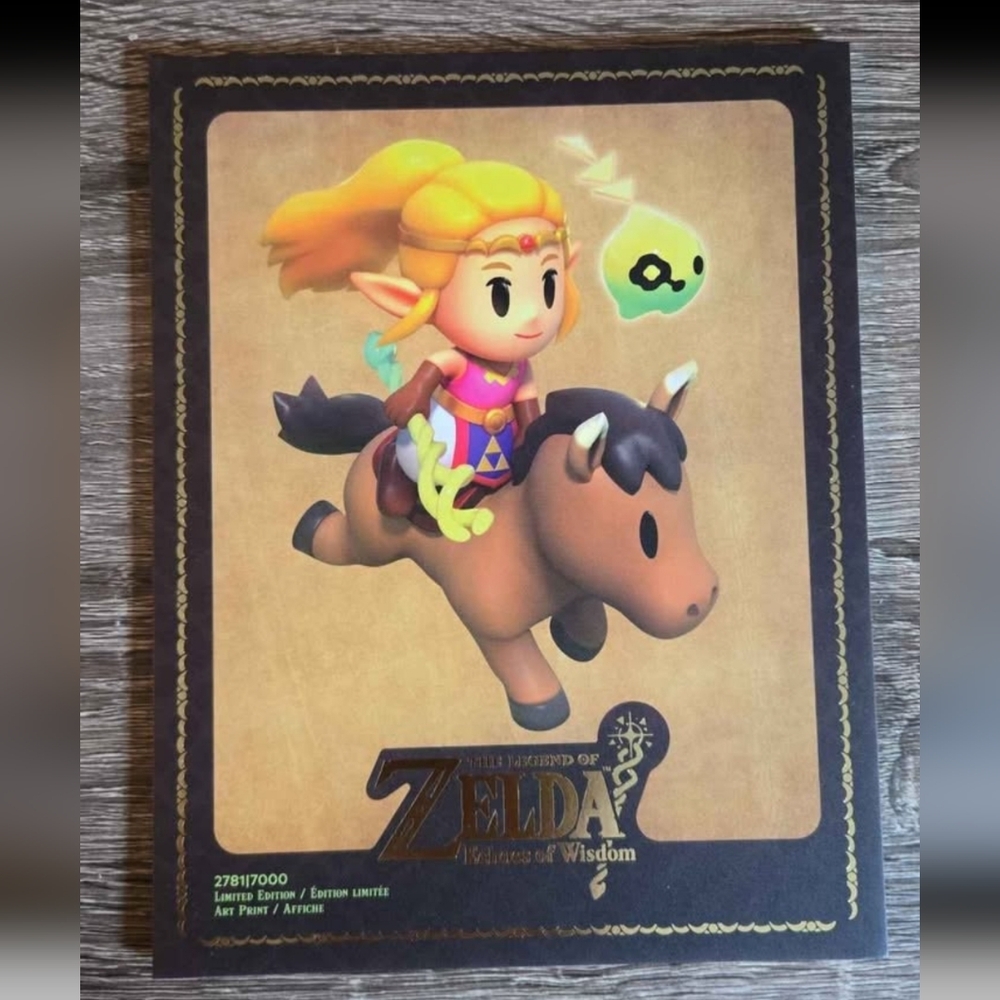 The Legend Of Zelda Echoes Of Wisdom Limited Edition Art Print